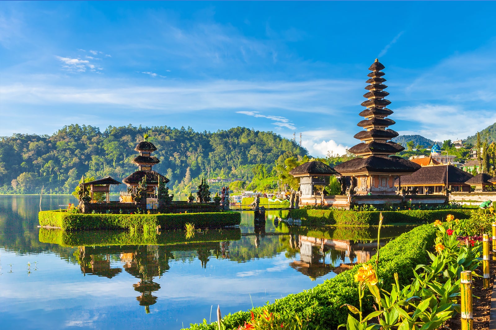 A scenic view of Bali, Indonesia, showcasing its lush landscapes and vibrant culture.