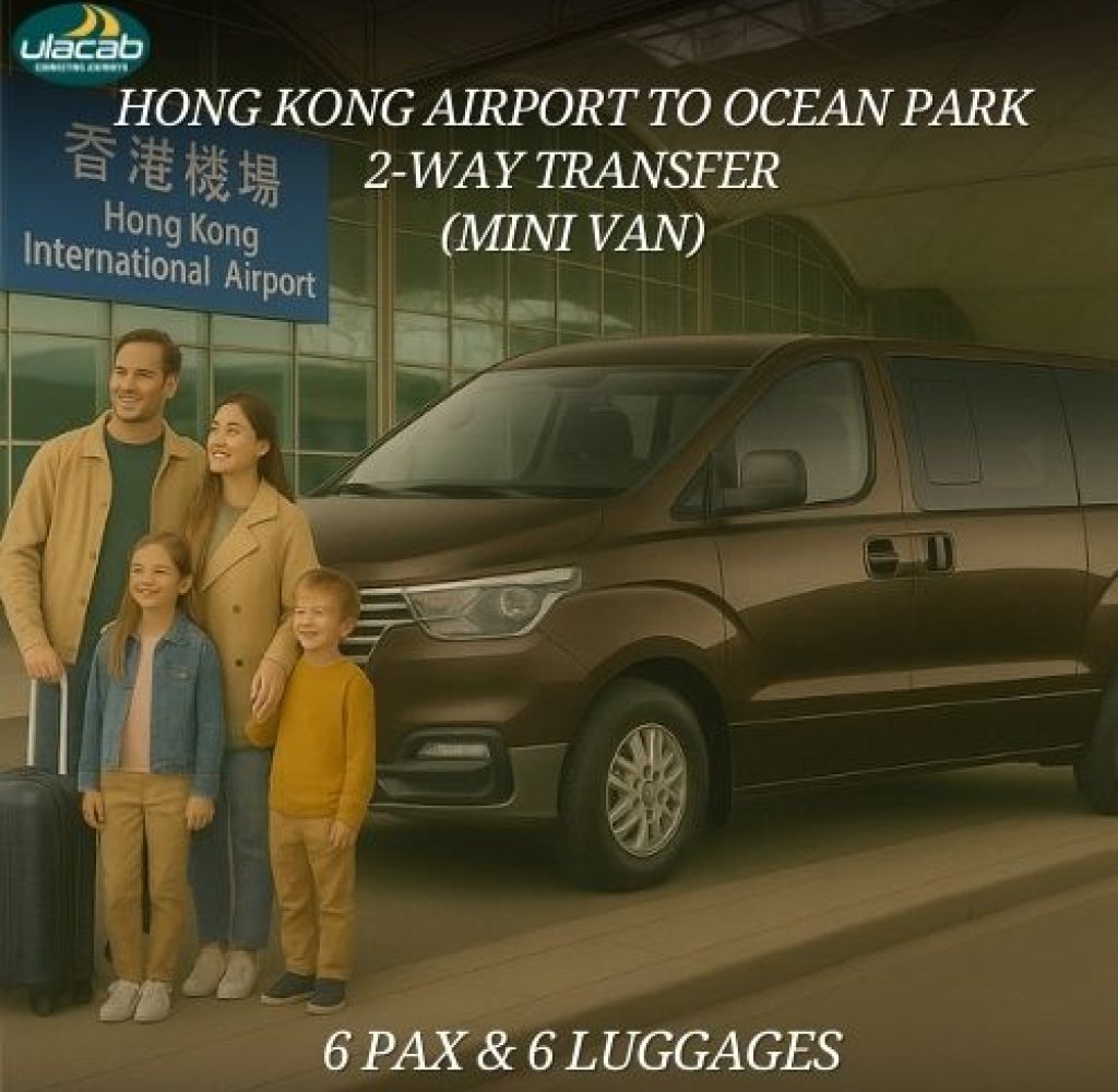 Hong kong airport to Oceanpark 2 way transfer