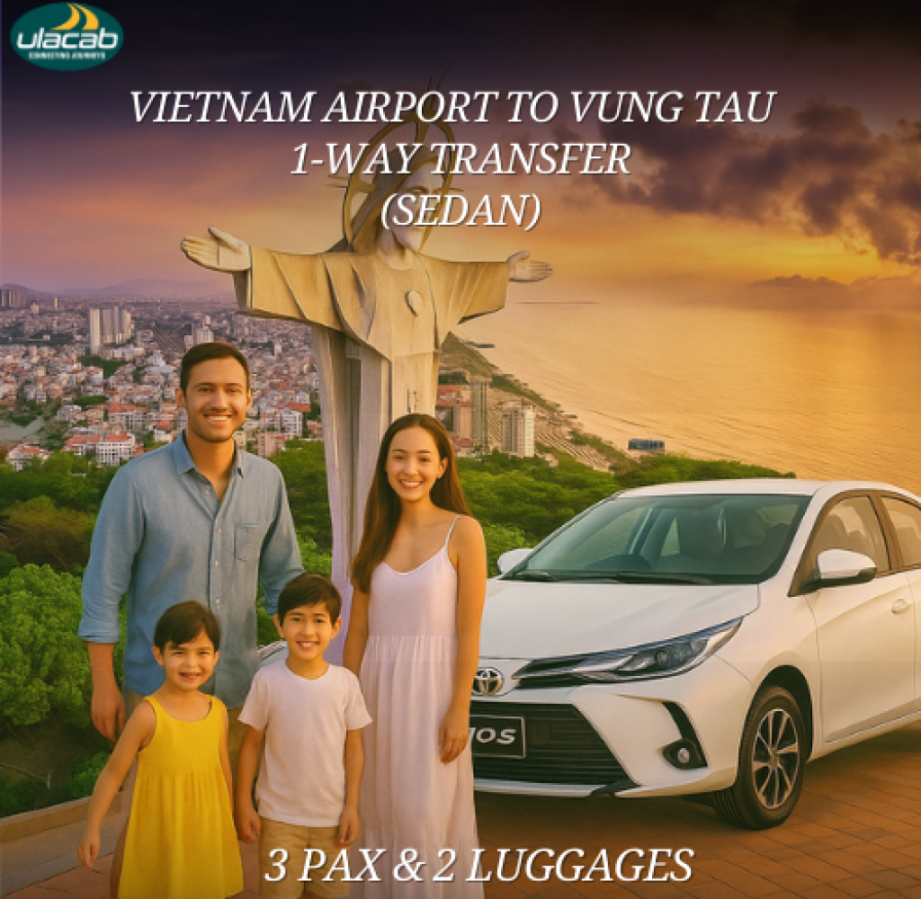 Airport Transfer to Vung Tan Sedan 1 way