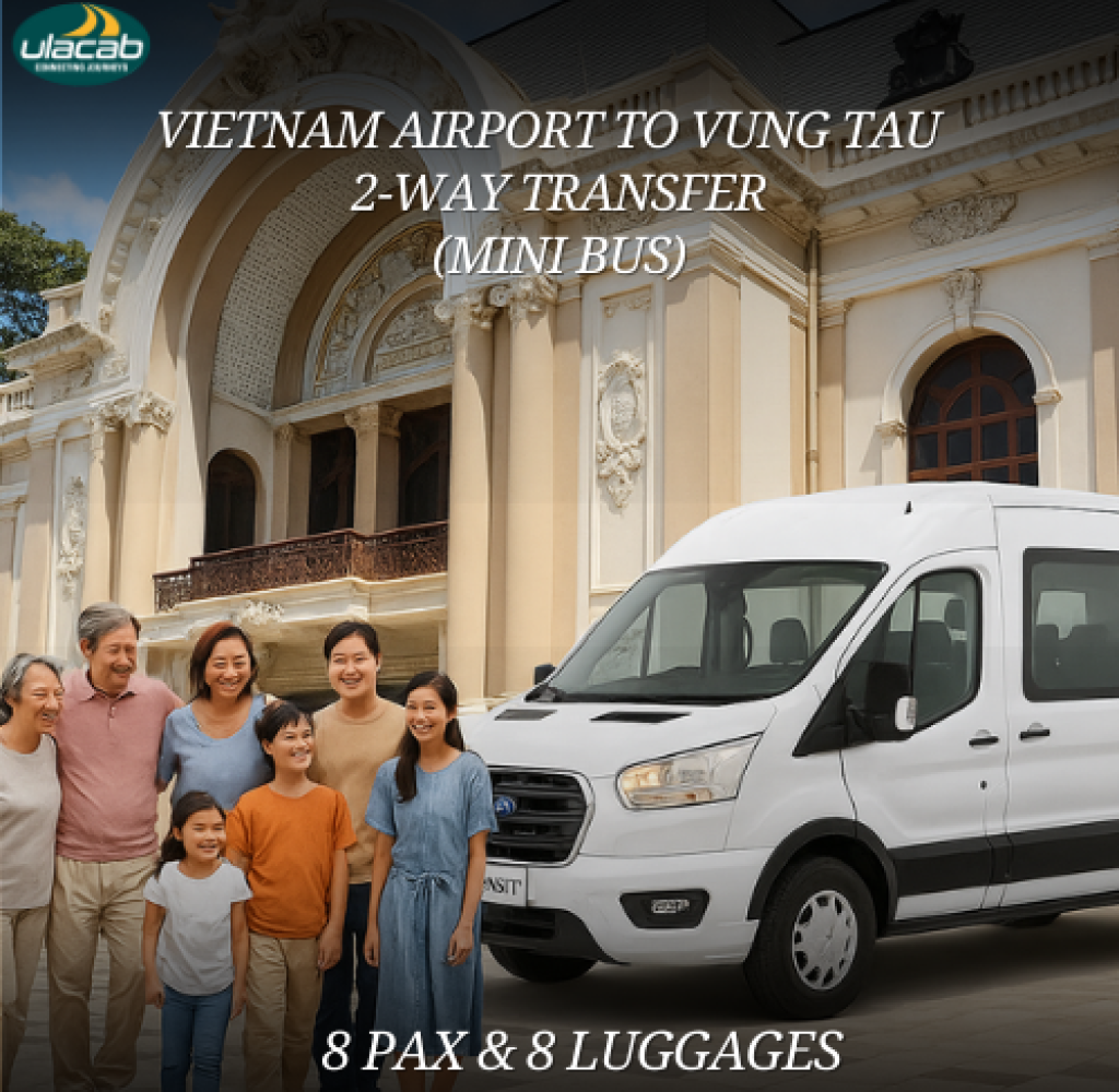 Airport Transfer to Tan Binh, Phu Nhuan Mini Bus 2 way