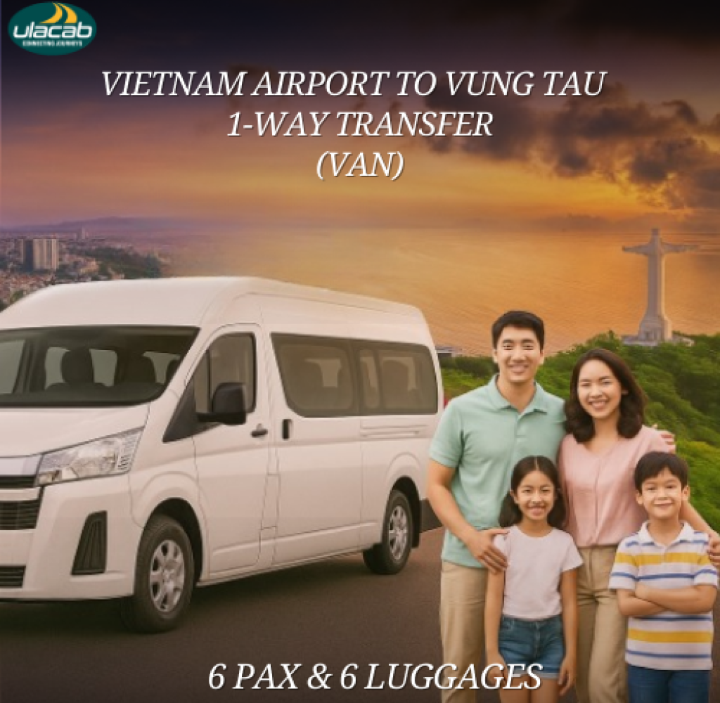 Airport Transfer to Vung Tan Van 1 way