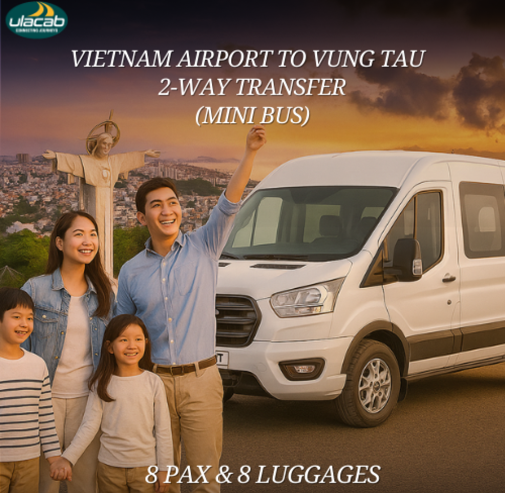 Airport Transfer to Vung Tan Mini Bus 2 way