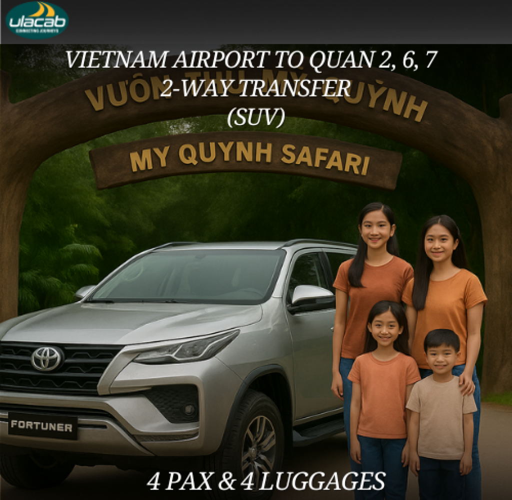 Quan 2, 6, 7 2 way transfer in people carrier
