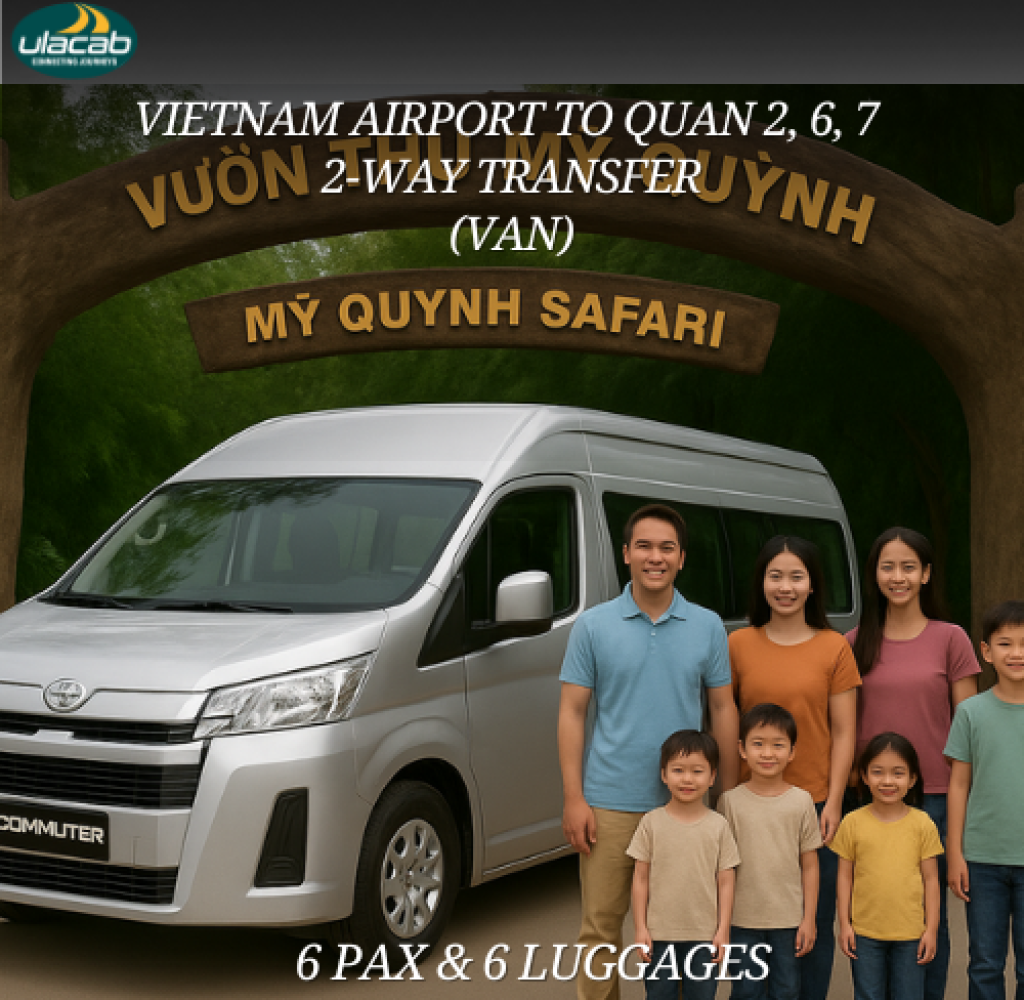 Quan 2, 6, 7 2 way transfer in van