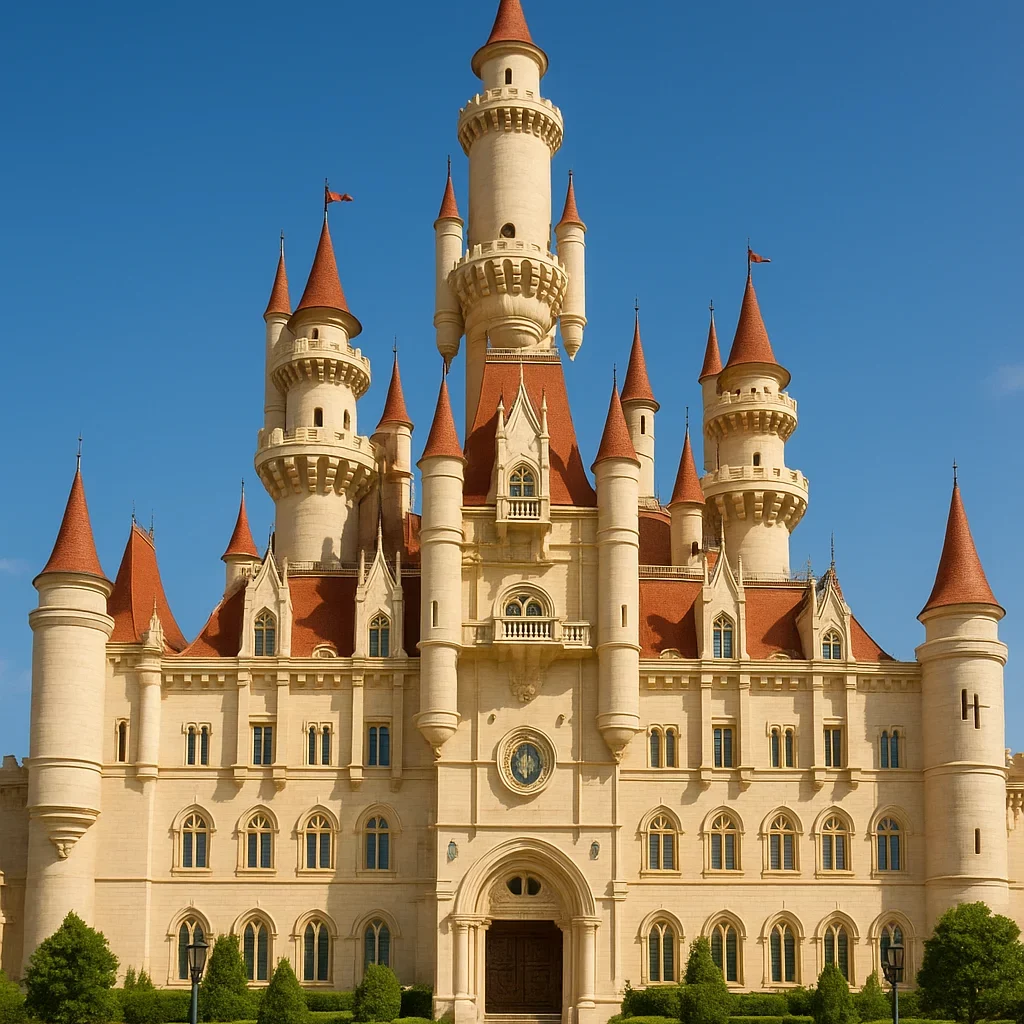 Far Far Away Castle in Universal Studios Singapore