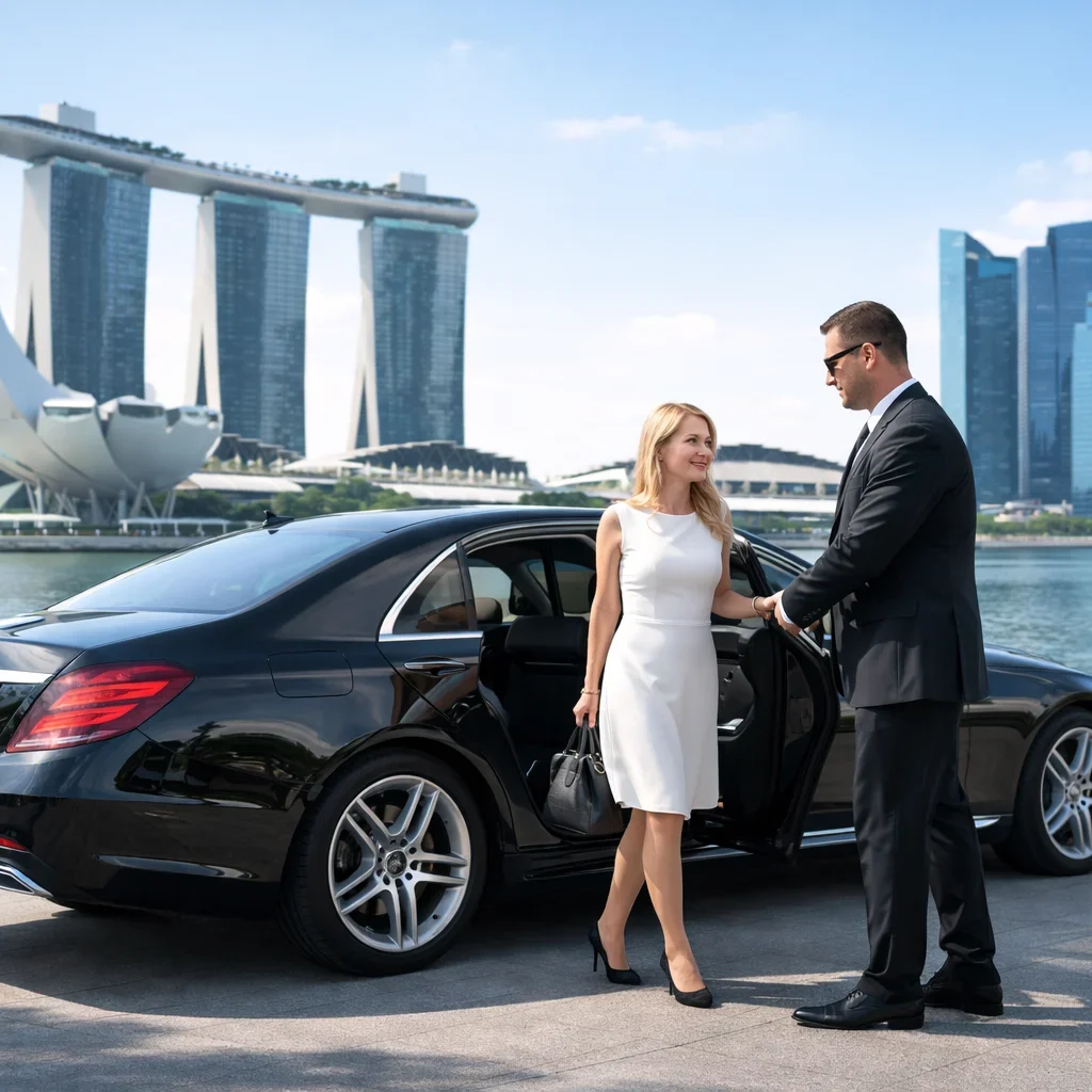 Private chauffeur service in Singapore hourly rental.