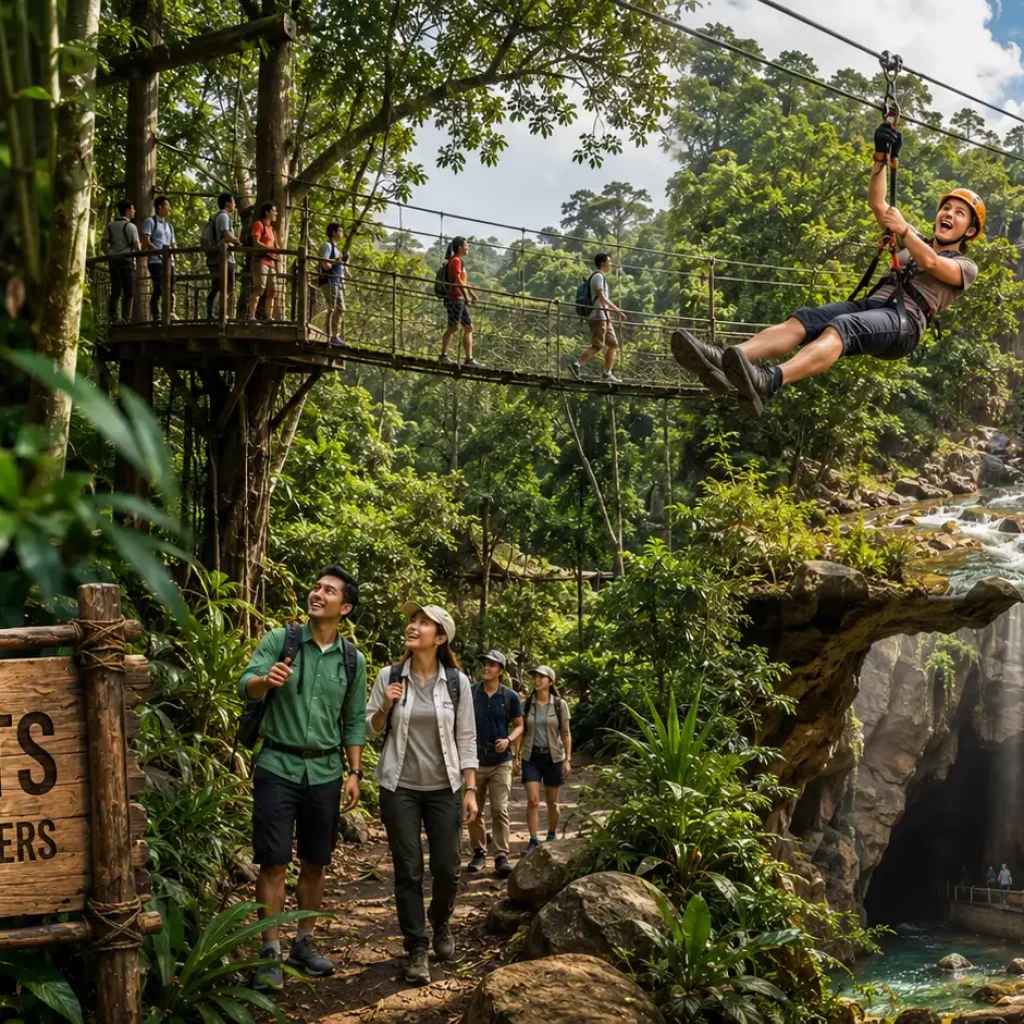 Singapore Rain forest wild adventure
