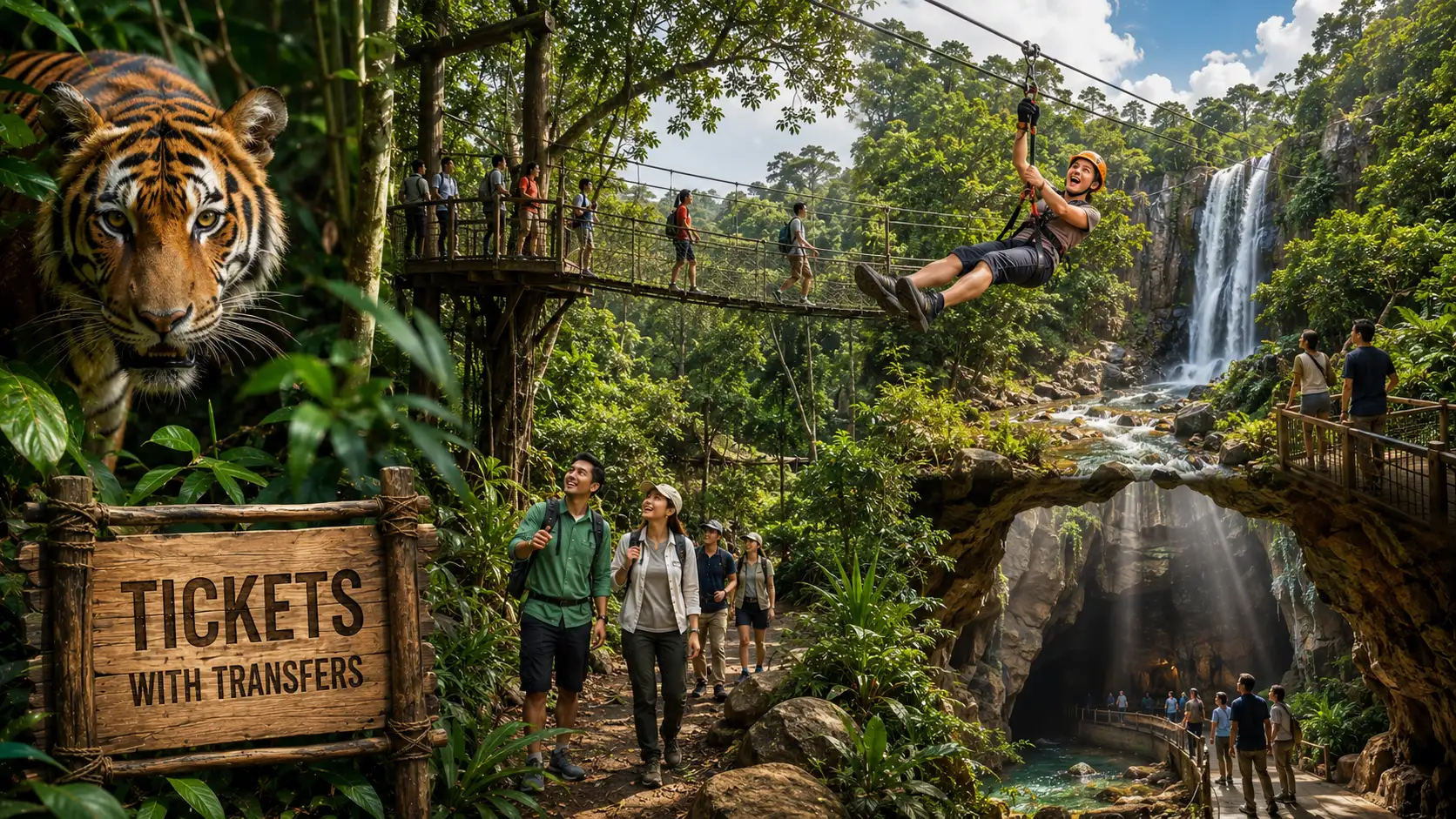 Singapore Rain forest wild adventure
