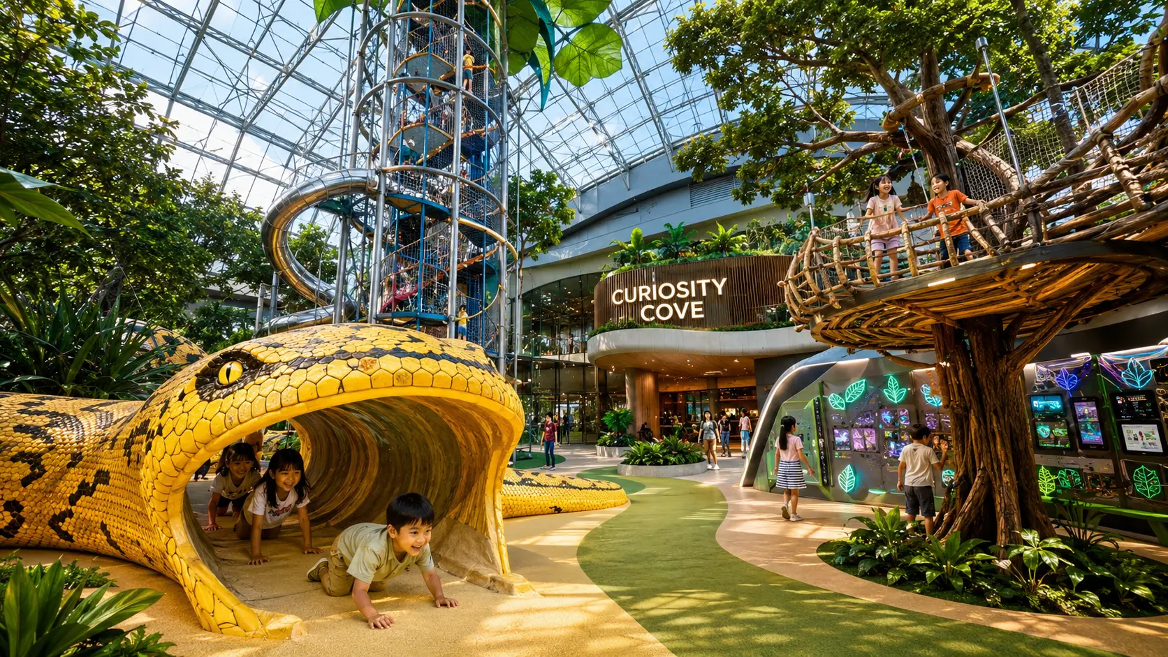 Singapore Mandai area Curiosity Cove