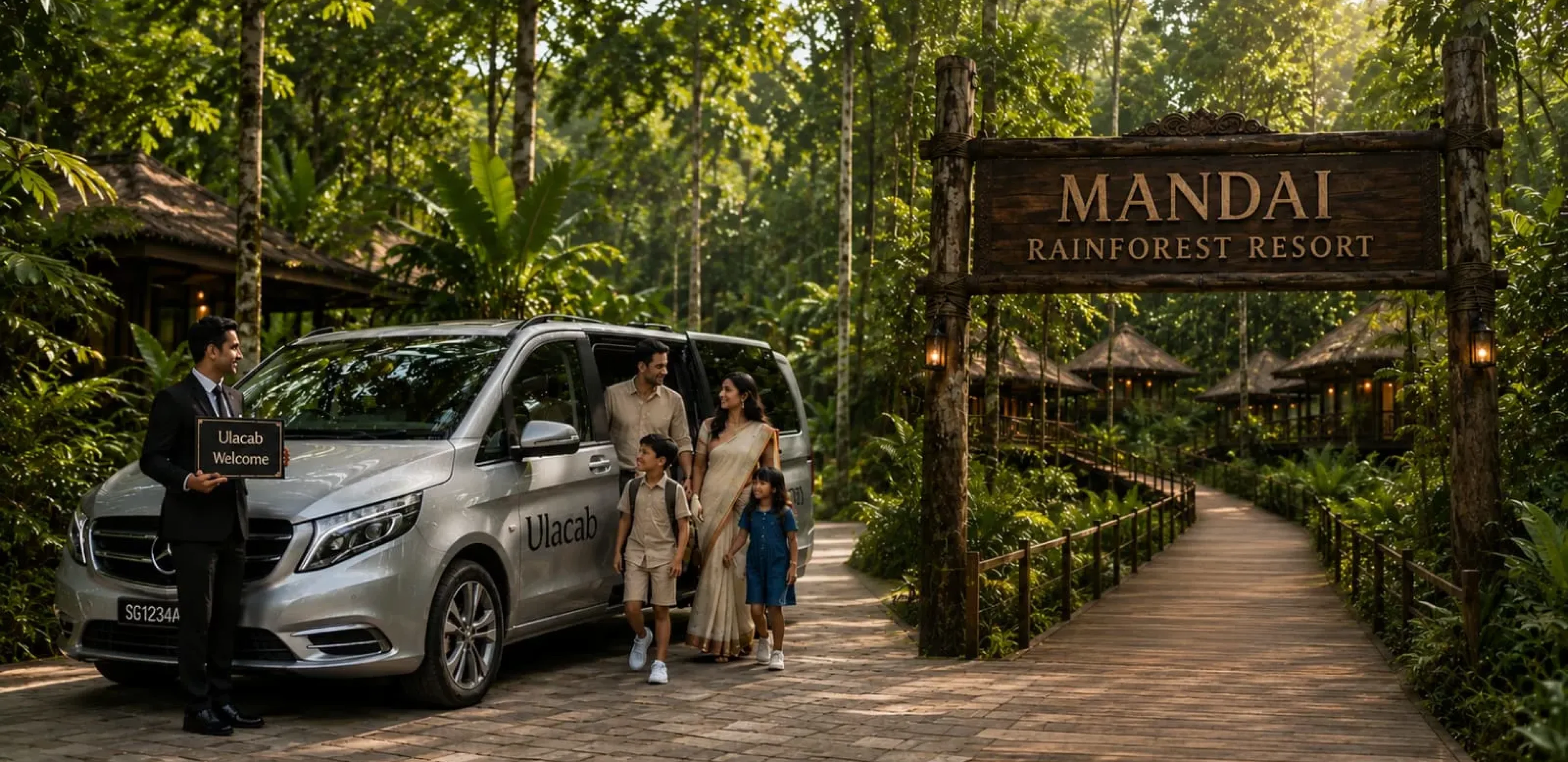 Singapore Mandai area, Rainforest resort