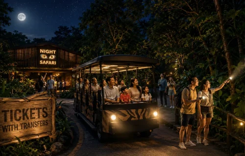 Singapore Mandai area Night safari